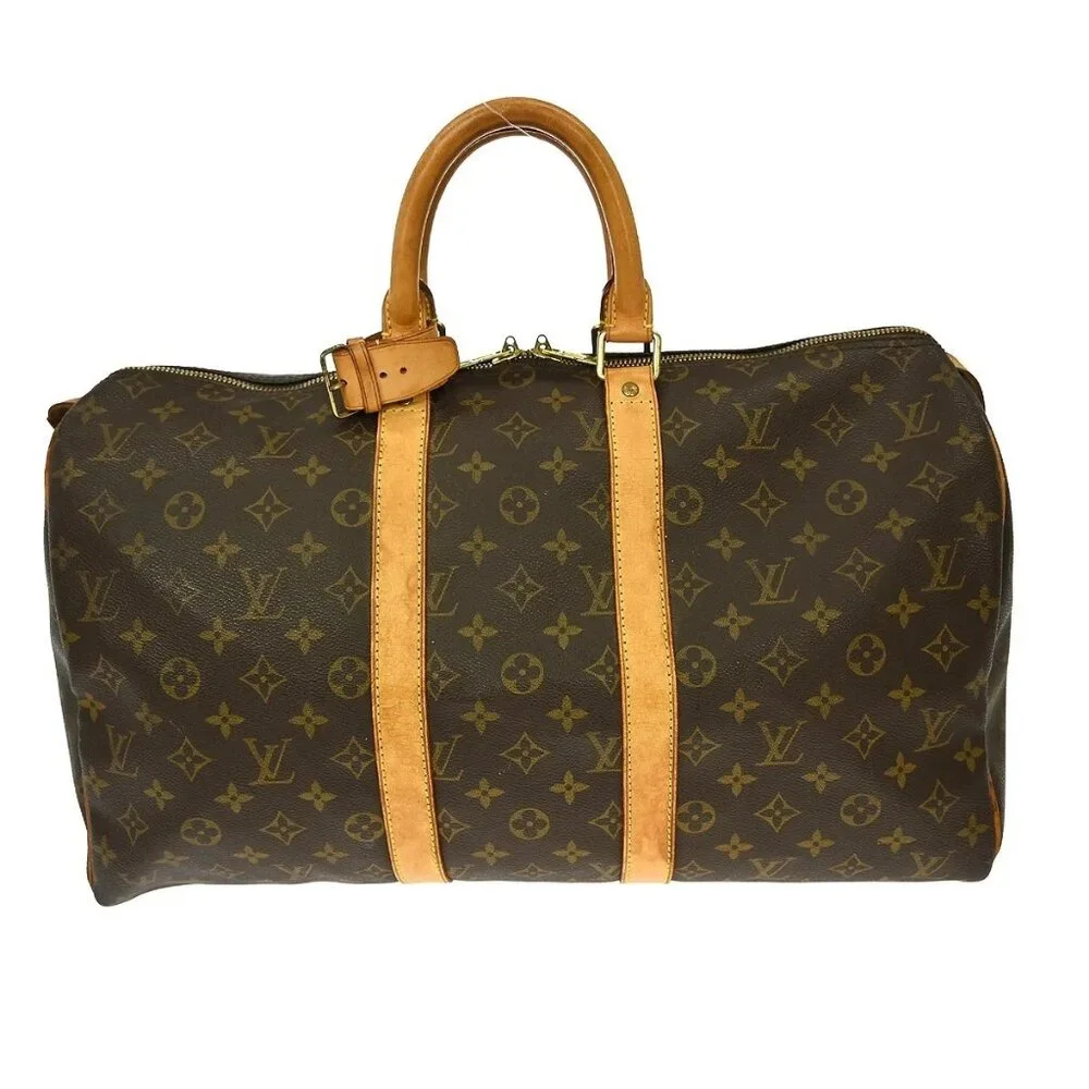 BUYIT LOUIS VUITTON KEEPALL 45 DUFFLE HANDBAG MONOGRAM M41428 FL0052 YQ03004